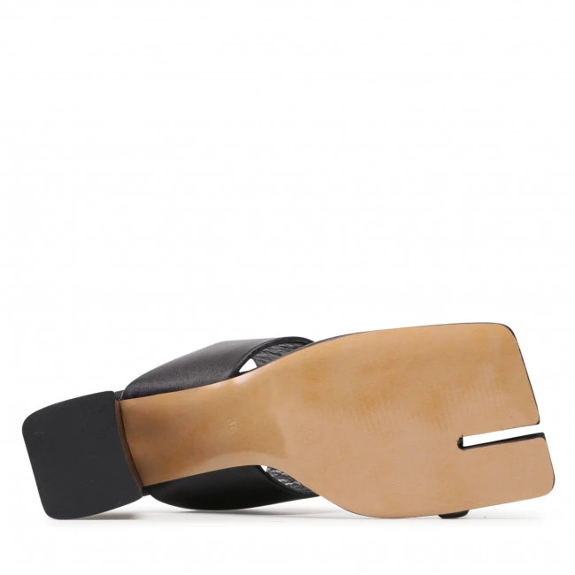 Mules Et Sandales Tongs CARINII - B6257 353-000-000-000 Noir 4 Mules Et Sandales Tongs CARINII - B6257 353-000-000-000 Noir – Image 4