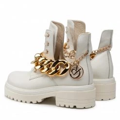 Bottes Et Autres Bottes De Randonnée CARINII - B7241 R32-000-000-E23 Beige -Carinii Soldes 0000209433821 02 kt