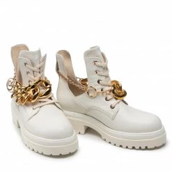 Bottes Et Autres Bottes De Randonnée CARINII - B7241 R32-000-000-E23 Beige -Carinii Soldes 0000209433821 05 kt