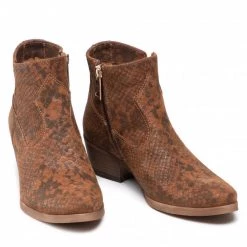 Bottes Et Autres Bottines CARINII - B5643 O35-000-000-D56 Marron -Carinii Soldes 0000209729566 07 wj