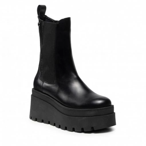 Bottes Et Autres Bottines CARINII - B7654 E50-000-000-E67 Noir -Carinii Soldes 0000209764352 01 mk
