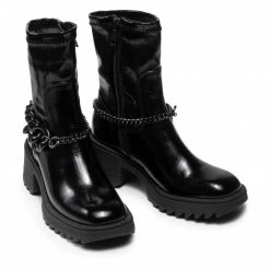 Bottes Et Autres Bottines CARINII - B7893 070-000-000-E59 Noir -Carinii Soldes 0000209764369 04 mk