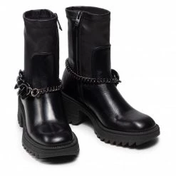 Bottes Et Autres Bottines CARINII - B7893 E50-000-000-E59 Noir -Carinii Soldes 0000209764376 08 mk
