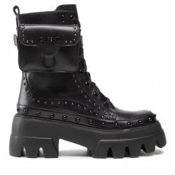 Bottes Et Autres Bottines CARINII - B7900 E50-000-000-E81 Noir -Carinii Soldes 0000209764406 05 ki