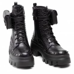 Bottes Et Autres Bottines CARINII - B7900 E50-000-000-E81 Noir -Carinii Soldes 0000209764406 08 ki