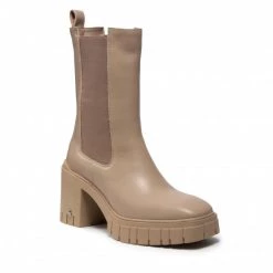 Bottes Et Autres Bottines CARINII - B7699 R77-000-000-E88 Beige -Carinii Soldes 0000209764475 07 sw