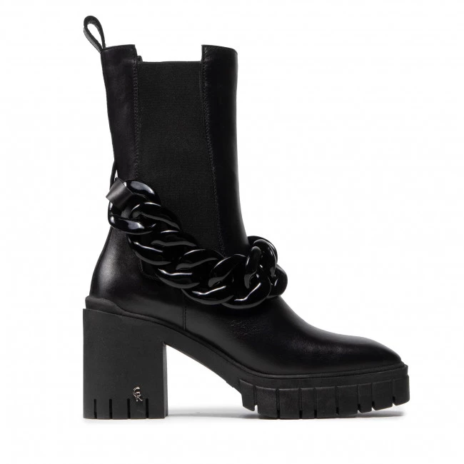 Bottes Et Autres Bottines CARINII - B7699 E50-000-000-E88 Noir 2 Bottes Et Autres Bottines CARINII - B7699 E50-000-000-E88 Noir – Image 2