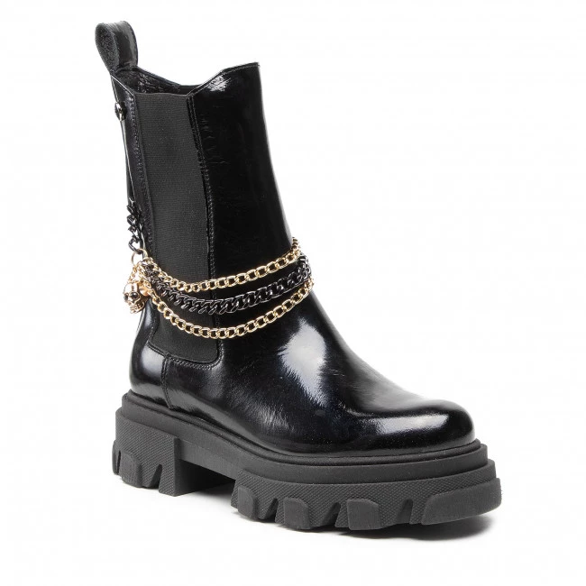 Bottes Et Autres Bottines Chelsea CARINII - B5962 070-000-000-E33 Noir 1 Bottes Et Autres Bottines Chelsea CARINII - B5962 070-000-000-E33 Noir