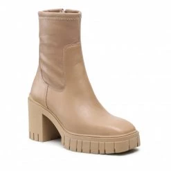 Bottes Et Autres Bottines CARINII - B7698 R77-000-000-E88 Beige -Carinii Soldes 0000209888713 01 rz
