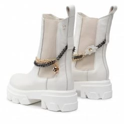 Bottes Et Autres Bottines Chelsea CARINII - B5962 R32-000-000-E33 Blanc -Carinii Soldes 0000209888737 03 mg kopia