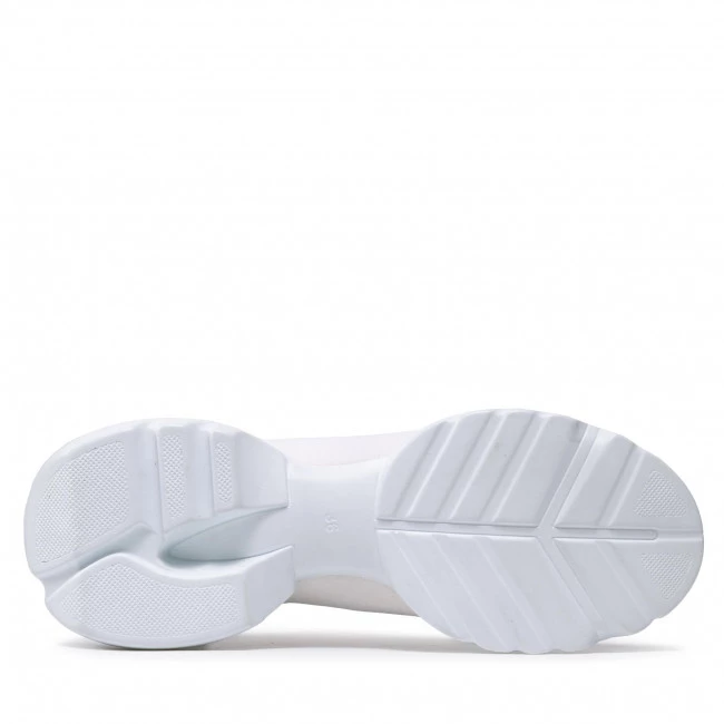 Chaussures Basses Sneakers CARINII - B7702 L46-000-000-000 Blanc 4 Chaussures Basses Sneakers CARINII - B7702 L46-000-000-000 Blanc – Image 4