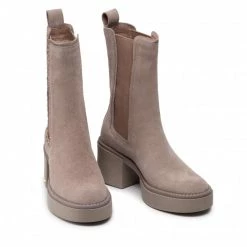 Bottes Et Autres Bottines CARINII - B7721 R17-000-000-000 Beige -Carinii Soldes 0000209889000 07 mk