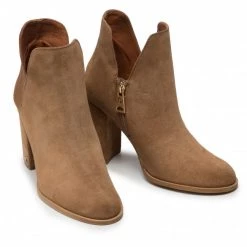 Bottes Et Autres Bottines CARINII - B8142 P09-000-000-D58 Marron -Carinii Soldes 0000300153468 04 mg kopia