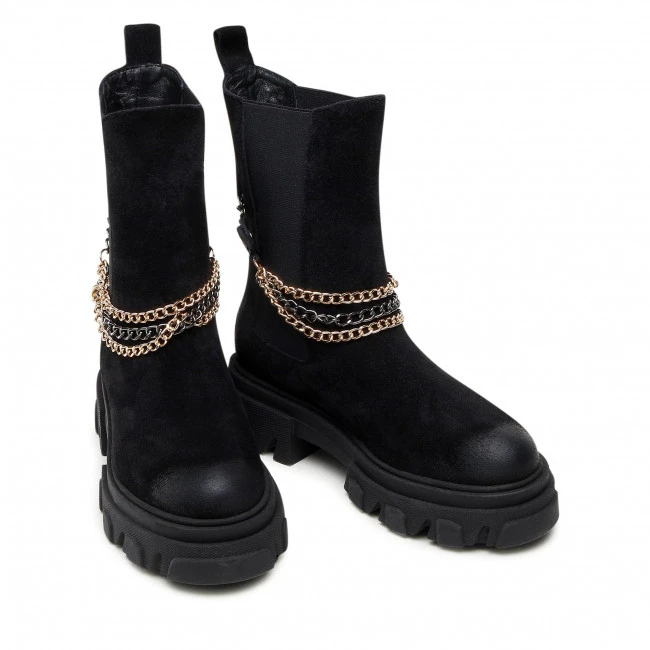 Bottes Et Autres Bottines CARINII - B5962 H20-000-000-E33 Noir 5 Bottes Et Autres Bottines CARINII - B5962 H20-000-000-E33 Noir – Image 5