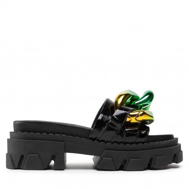 Mules Et Sandales Mules / Sandales De Bain CARINII - B7223/M 070-000-000-E49 Noir 2 Mules Et Sandales Mules / Sandales De Bain CARINII - B7223/M 070-000-000-E49 Noir – Image 2