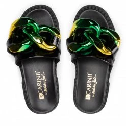 Mules Et Sandales Mules / Sandales De Bain CARINII - B7223/M 070-000-000-E49 Noir 11 Mules Et Sandales Mules / Sandales De Bain CARINII - B7223/M 070-000-000-E49 Noir -Carinii Soldes 0000300166178 06 ks