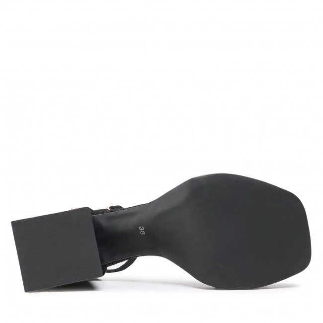 Mules Et Sandales Sandales CARINII - B7790 H20-000-000-E95 Noir 4 Mules Et Sandales Sandales CARINII - B7790 H20-000-000-E95 Noir – Image 4