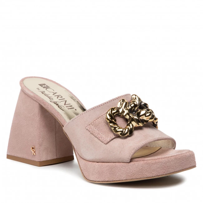 Mules Et Sandales Mules / Sandales De Bain CARINII - B7804 P07-000-000-E95 Rose 1 Mules Et Sandales Mules / Sandales De Bain CARINII - B7804 P07-000-000-E95 Rose