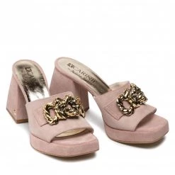 Mules Et Sandales Mules / Sandales De Bain CARINII - B7804 P07-000-000-E95 Rose 10 Mules Et Sandales Mules / Sandales De Bain CARINII - B7804 P07-000-000-E95 Rose -Carinii Soldes 0000300166314 03 bs kopia