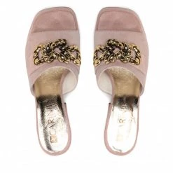 Mules Et Sandales Mules / Sandales De Bain CARINII - B7804 P07-000-000-E95 Rose 11 Mules Et Sandales Mules / Sandales De Bain CARINII - B7804 P07-000-000-E95 Rose -Carinii Soldes 0000300166314 04 bs kopia