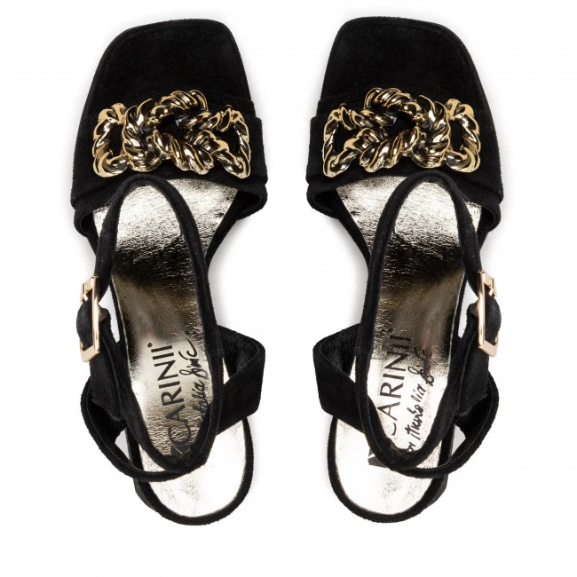 Mules Et Sandales Sandales CARINII - B7805 H20-000-000-E95 Noir 6 Mules Et Sandales Sandales CARINII - B7805 H20-000-000-E95 Noir – Image 6