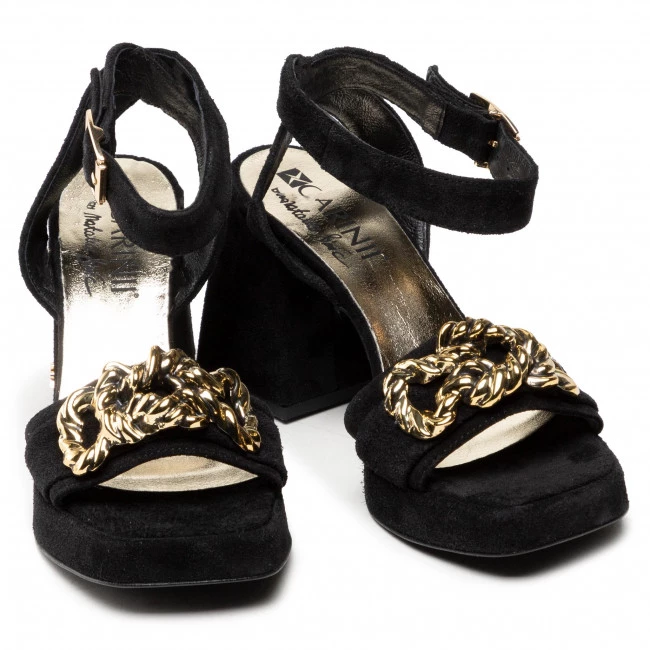 Mules Et Sandales Sandales CARINII - B7805 H20-000-000-E95 Noir 5 Mules Et Sandales Sandales CARINII - B7805 H20-000-000-E95 Noir – Image 5