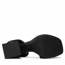 Mules Et Sandales Sandales CARINII - B7805 H20-000-000-E95 Noir 9 Mules Et Sandales Sandales CARINII - B7805 H20-000-000-E95 Noir -Carinii Soldes 0000300166321 07 ks