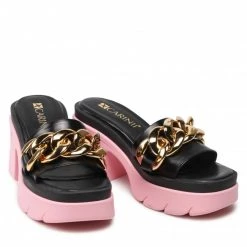 Mules Et Sandales Mules / Sandales De Bain CARINII - B7835 E50-000-000-E90 Noir -Carinii Soldes 0000300166505 08 rz