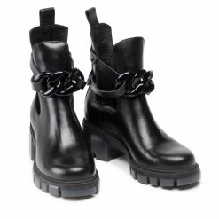 Bottes Et Autres Bottines CARINII - B7889 E50-000-000-E85 Noir -Carinii Soldes 0000300166628 07 ki