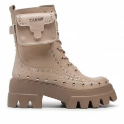 Bottes Et Autres Bottines CARINII - B7900 R77-000-000-E81 Beige -Carinii Soldes 0000300166659 04 is