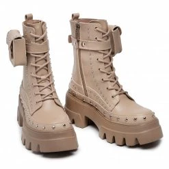 Bottes Et Autres Bottines CARINII - B7900 R77-000-000-E81 Beige -Carinii Soldes 0000300166659 07 is