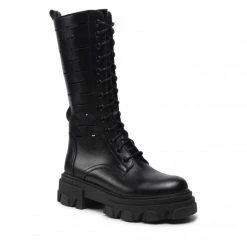 Bottes Et Autres Bottes CARINII - B7917 Noir Noir -Carinii Soldes 0000300166741 07 pa