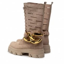 Bottes Et Autres Bottes CARINII - B7917 O17-000-000-E33 Beige -Carinii Soldes 0000300166765 02 sw