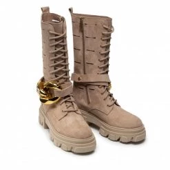 Bottes Et Autres Bottes CARINII - B7917 O17-000-000-E33 Beige -Carinii Soldes 0000300166765 04 sw