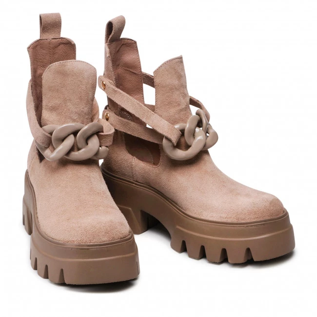 Bottes Et Autres Bottines CARINII - B7919 O17-000-000-E81 Beige 5 Bottes Et Autres Bottines CARINII - B7919 O17-000-000-E81 Beige – Image 5