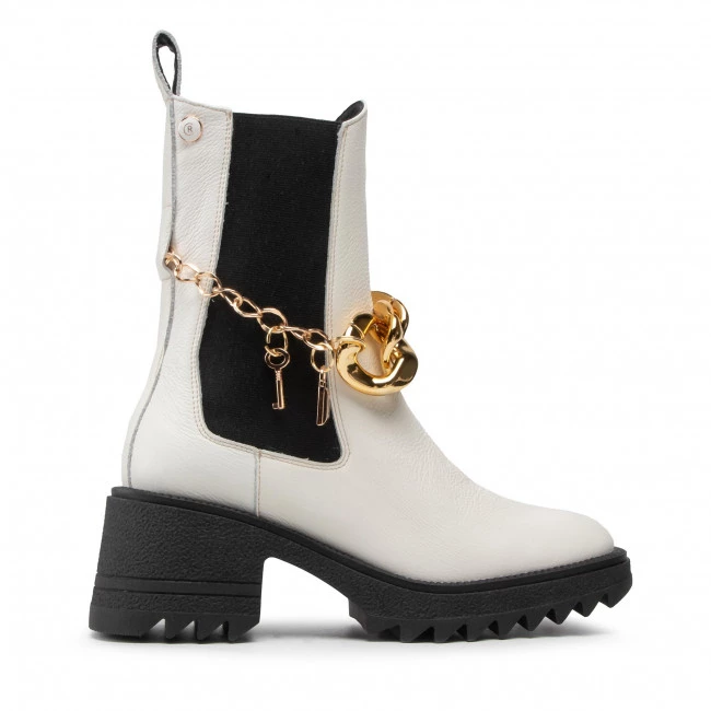 Bottes Et Autres Bottines CARINII - B7922 R32-000-000-E59 Blanc 2 Bottes Et Autres Bottines CARINII - B7922 R32-000-000-E59 Blanc – Image 2