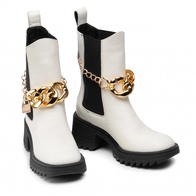 Bottes Et Autres Bottines CARINII - B7922 R32-000-000-E59 Blanc 5 Bottes Et Autres Bottines CARINII - B7922 R32-000-000-E59 Blanc – Image 5