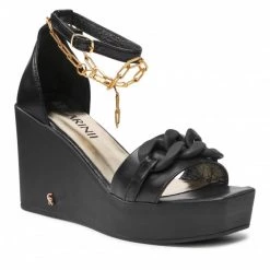 Mules Et Sandales Sandales CARINII - B8000 E50-000-000-F09 Noir