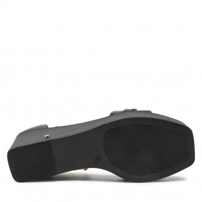 Mules Et Sandales Sandales CARINII - B8000 E50-000-000-F09 Noir 4 Mules Et Sandales Sandales CARINII - B8000 E50-000-000-F09 Noir – Image 4