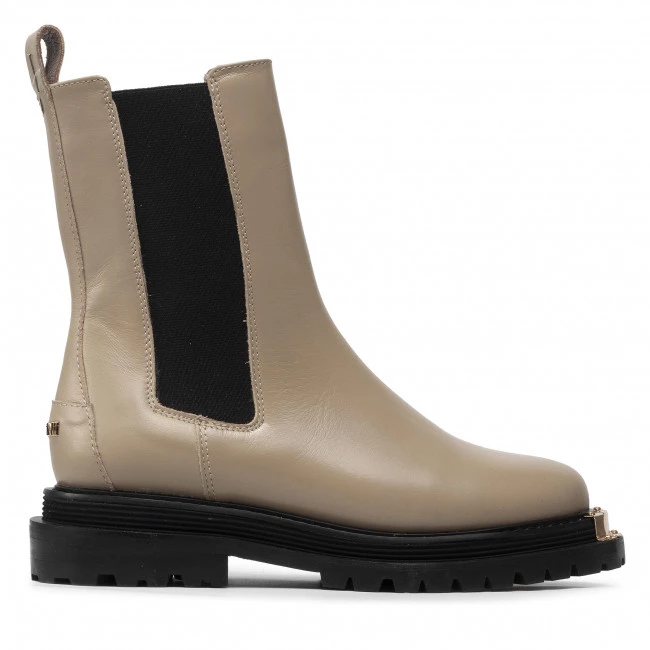 Bottes Et Autres Bottines Chelsea CARINII - B8002 R77-000-000-F14 Beige 2 Bottes Et Autres Bottines Chelsea CARINII - B8002 R77-000-000-F14 Beige – Image 2