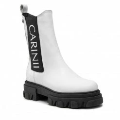 Bottes Et Autres Bottines Chelsea CARINII - B8020 I81-000-000-E33 Blanc