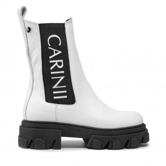 Bottes Et Autres Bottines Chelsea CARINII - B8020 I81-000-000-E33 Blanc 2 Bottes Et Autres Bottines Chelsea CARINII - B8020 I81-000-000-E33 Blanc – Image 2