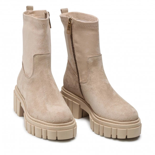 Bottes Et Autres Bottines CARINII - B8030 R30-000-000-F18 Beige 5 Bottes Et Autres Bottines CARINII - B8030 R30-000-000-F18 Beige – Image 5