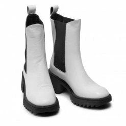 Bottes Et Autres Bottines CARINII - B8031 I81-000-000-E59 Blanc -Carinii Soldes 0000300167663 07 st