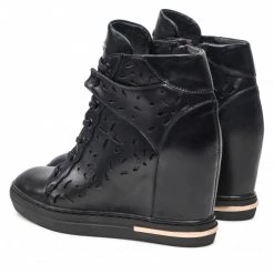 Chaussures Basses Sneakers CARINII - B8070 E50-000-000-B88 Noir -Carinii Soldes 0000300167793 02 rz