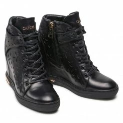 Chaussures Basses Sneakers CARINII - B8070 E50-000-000-B88 Noir -Carinii Soldes 0000300167793 04 rz