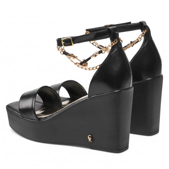 Mules Et Sandales Sandales CARINII - B8071 E50-000-000-F09 Noir 3 Mules Et Sandales Sandales CARINII - B8071 E50-000-000-F09 Noir – Image 3