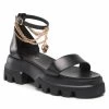 Mules Et Sandales Sandales CARINII - B8007 E50-000-000-F17 Noir