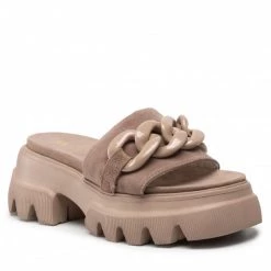 Mules Et Sandales Mules / Sandales De Bain CARINII - B8018 O20-000-000-F17 Marron