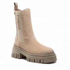 Bottes Et Autres Bottines Chelsea CARINII - B8337 O17-000-000-F38 Beige